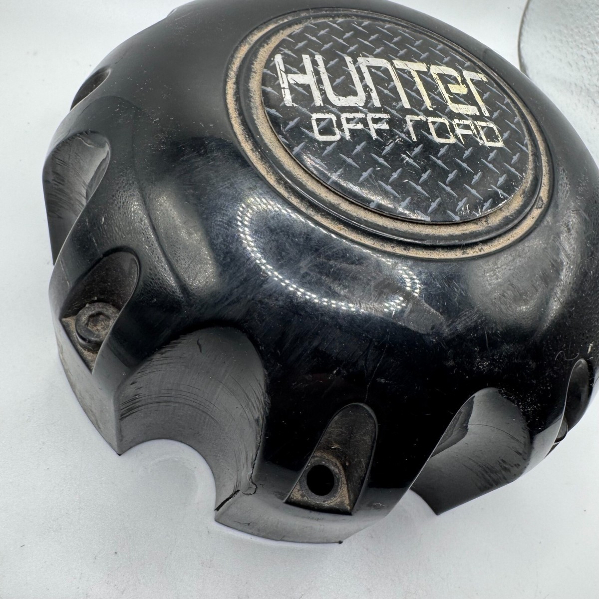 Hunter Offroad Off Road Black Wheel Rim Center Cap Hub Nut Cover