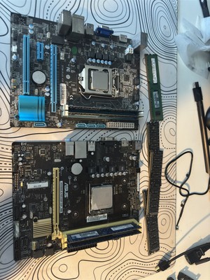 Motherboard, CPU, RAM, Gpu Combo Read
