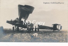 Foto WK1 Englisches Groß Kampfflugzeug X123