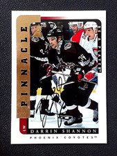 DARRIN SHANNON 1996-97 BE A PLAYER AUTOGRAPHS 96-97 NO 183           44707