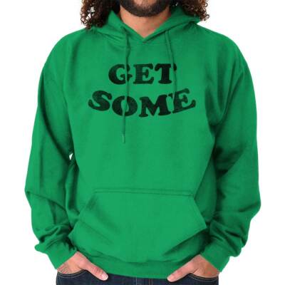 Get Some Funny Classic Gym Workout Flirty Adult Long Sleeve Hoodie Sweatshirt