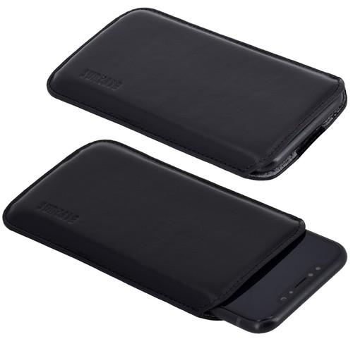IPHONE XS Case Made Of Genuine Leather Slim Protective Case With IPHONE X - Photo 4/16