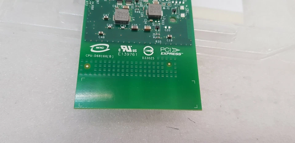 NEW INTEL CPU-D68166 (B)  Network BOARD  FREE SHIP - Image 4 of 4