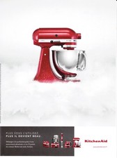 PUBLICITE DE PRESSE. ADVERTISING . ROBOT KITCHEN AID.  2015 