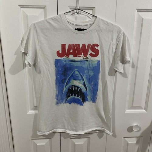 Jaws Movie Print T Shirt Size Medium