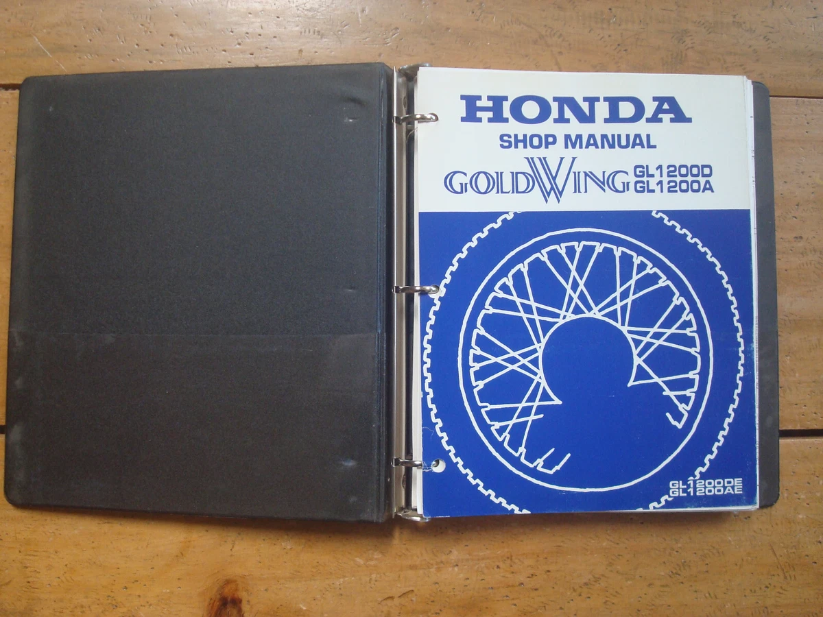 Goldwing 1200 GL1200 Motorcycle Repair Manuals & Literature for