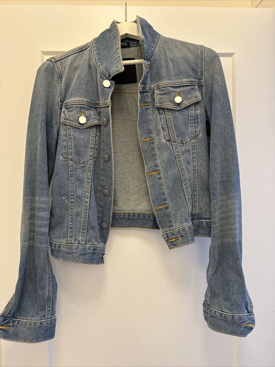 ALEXANDER WANG x DENIM Jean Jacket trucker Made in USA Size ALEXANDER WANG x DENIM Jean Jacket trucker Made in USA Size