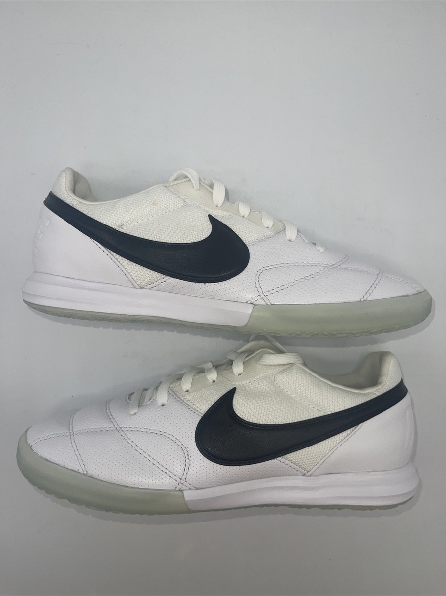 Size 6.5 - Nike Premier 2 Sala IC White Black for sale