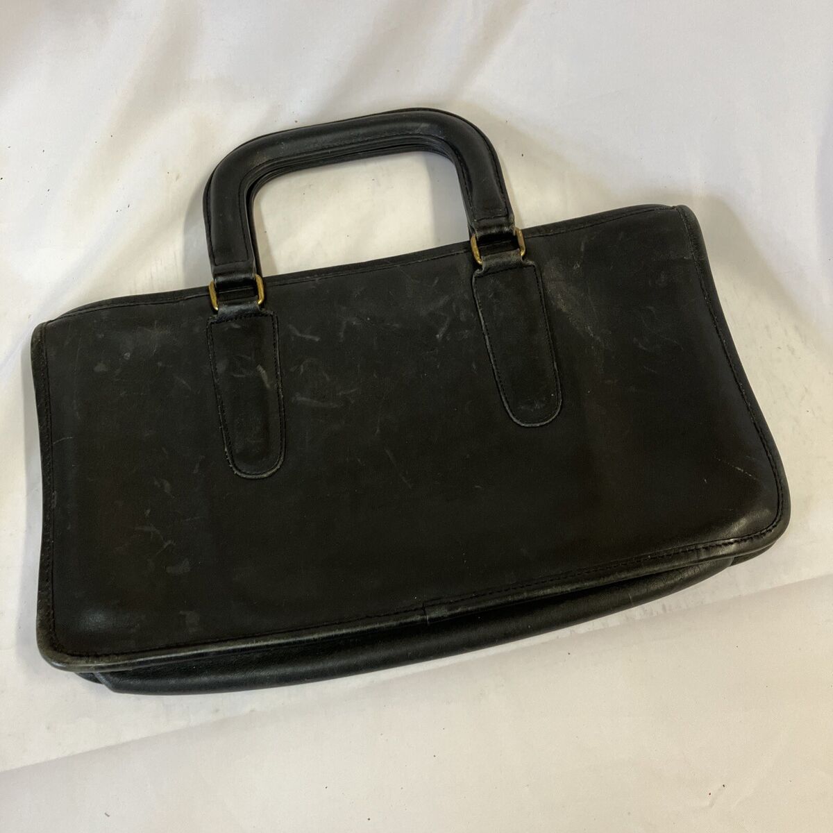 Vintage COACH Leather Slim Satchel Bag New York City.no.347 Vintage COACH Leather Slim Satchel Bag New York City.no.347