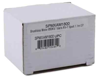 Spektrum RC Remote Control EFlite RV7 RV-7 Brushless Motor 850KV SPMXAM1800