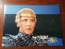 1996 Star Trek:TNG Episodes Season 5 Sela Embossed Card