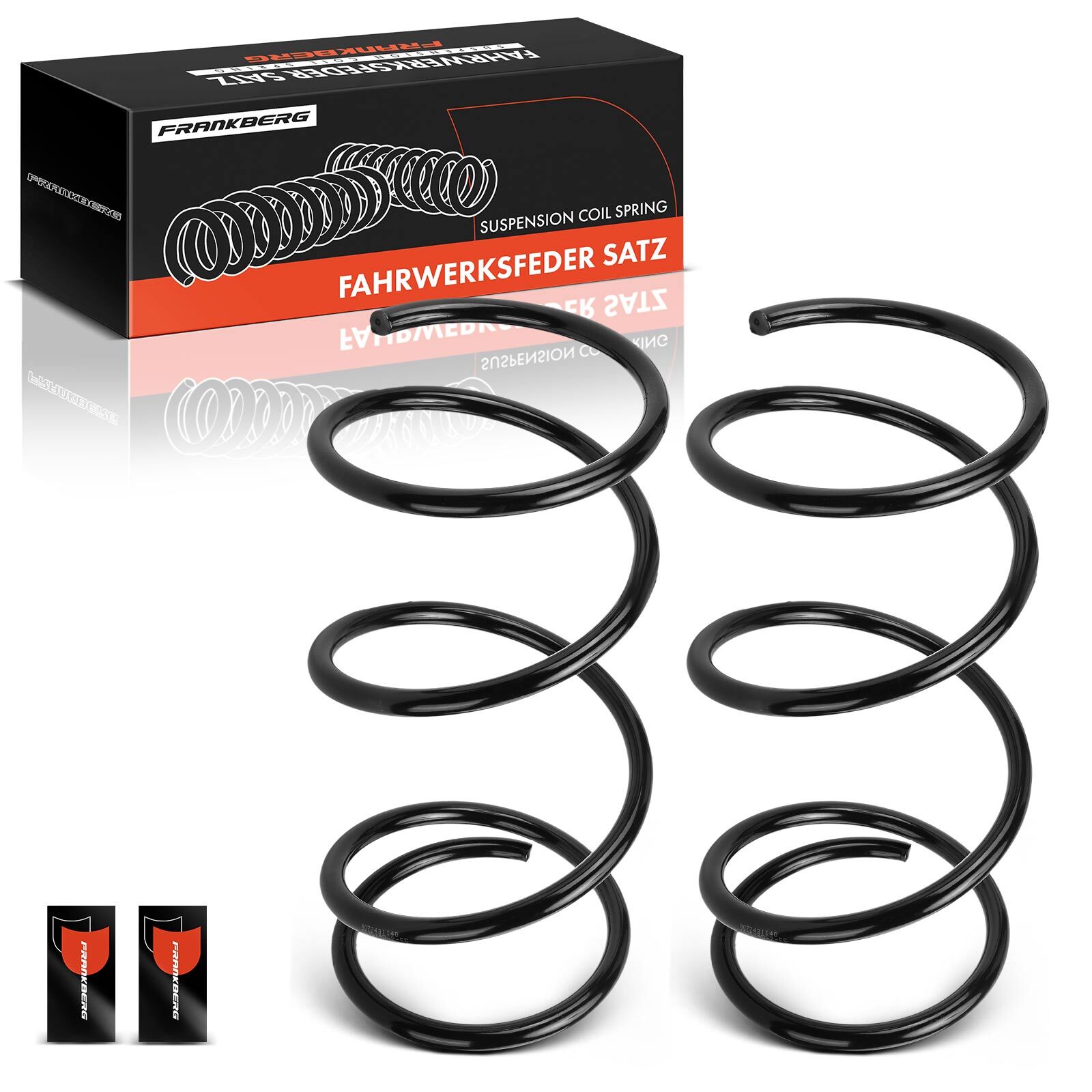 FRANKBERG 2x Coil Spring Set for Toyota RAV4 Mk II 2000-2005 Front RG3574 SP3529
