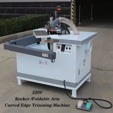 Woodworking Trimming Machine Rocker/Foldable Arm Curved Edge Trimmer Foot switch