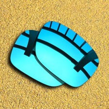 Polarized Lenses Replacement for-OAKLEY Holbrook R OO9377 - Ice Blue Mirror