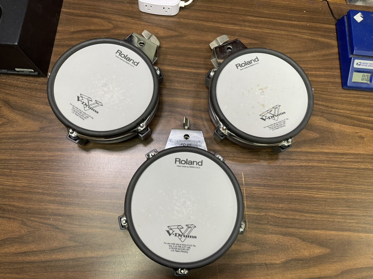 Roland 電子ドラム パッド 3個セット PD85（高額買取実施中!!】Roland 