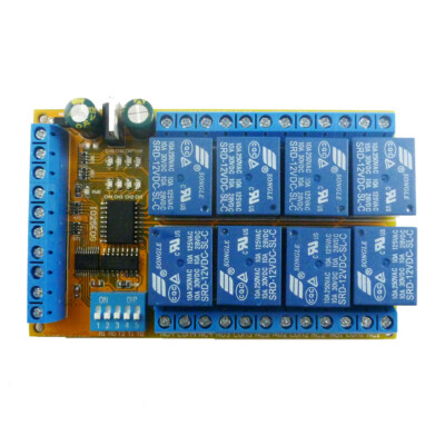 1 PCS 8ch Flip-Flop Latch Relay Board Bistable Self-locking Electronic Switch