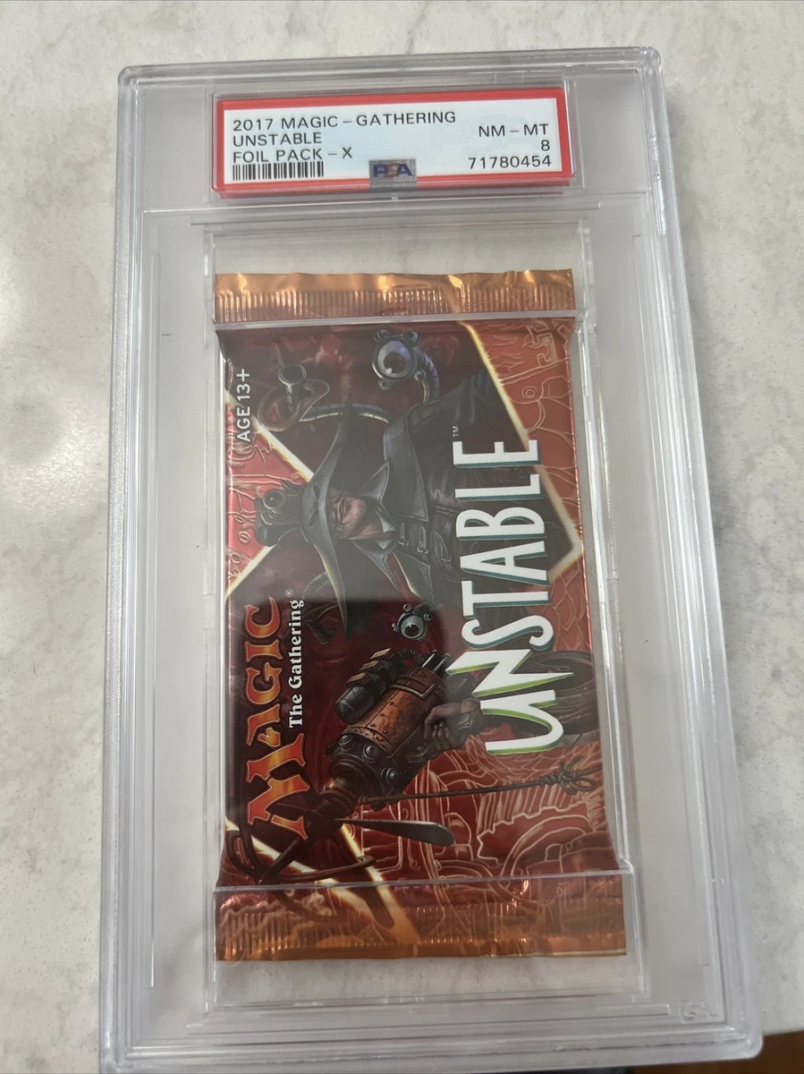 Magic: The Gathering Unstable Sealed Collectible Card Game Packs