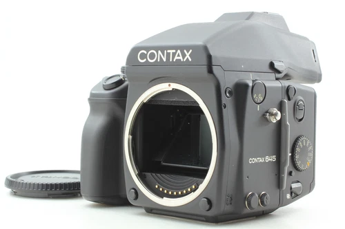 [Top MINT] Contax 645 Film Camera MF-1 AE MFB-1A 120 220 AE Finder JAPAN
