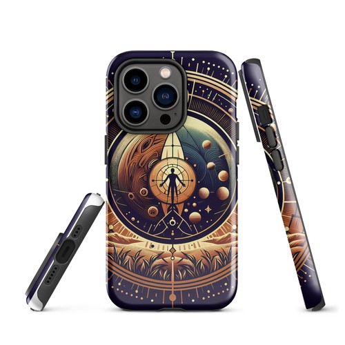 Interdimensional Gold Ring Tough Case for iPhone® - Picture 4 of 9