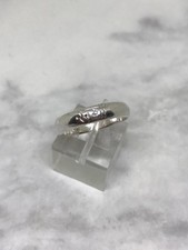 sz 9, vtg sterling silver wedding band, 925 ring