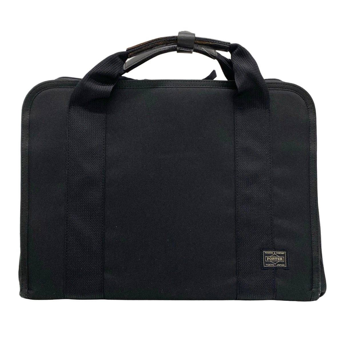 PORTER Businesstasche schwarz Leder Yoshida Tasche aus Japan