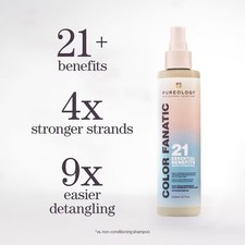 PUREOLOGY COLOR FANATIC 21 BENEFITS MULTI-TASKING LEAVE-IN CONDITIONER SPRAY 6.7