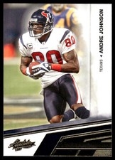 Andre Johnson 2010 Panini Absolute Memorabilia #38 Texans NFL READ FREE SHIPPING