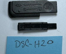 Sony Cyber-shot DSC-H20 H20 Digital Camera Door  Insert Replacement Part Black