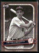 2005 Upper Deck Classics #36 Frankie Crosetti