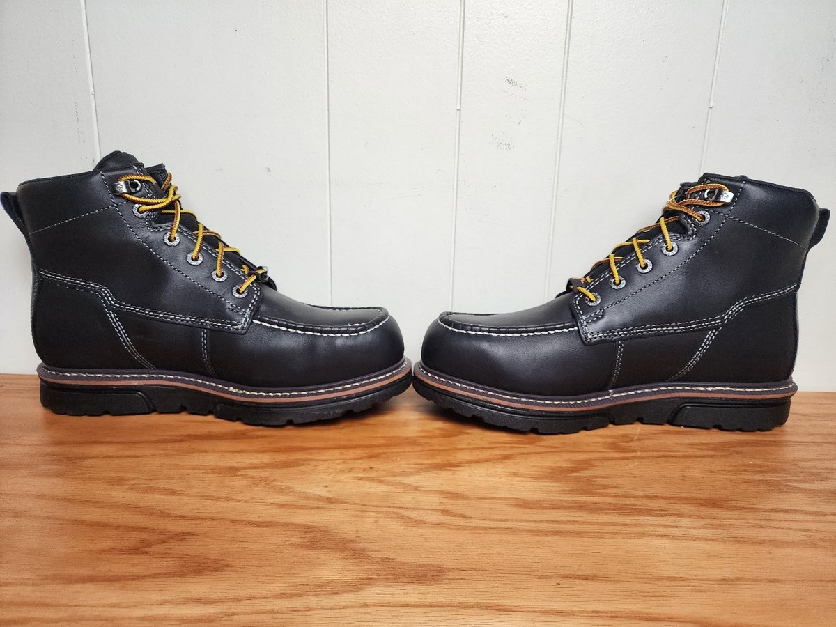Wolverine I-90 Wedge WP CM DuraShocks Black Leather 6\