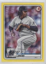 2020 Bowman Yellow 47/75 Jose Urena #60 5aj