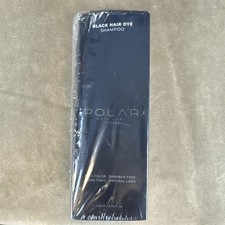 Polar Hair BLACK Hair Dye Shampoo 200mL/6.76 fl oz Paraben-Free NEW/SEALED