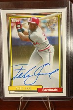 Felix Jose 2020 Topps Archives Fan Favorites Autograph Auto #FFA-FJ St. Louis