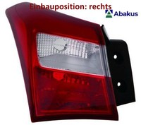 Abakus 221-1966R-UE Heckleuchte Rechts RüCklicht Hecklicht RüCkleuchte