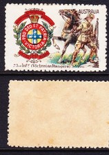 641 World War 1 Delandre Issue 1914 Victorian Ranges Mint hinged