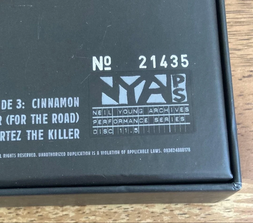 Neil Young with Crazy Horse Box Set 4LP 2CD DVD Rare 2020 Reprise US - Image 3 of 4