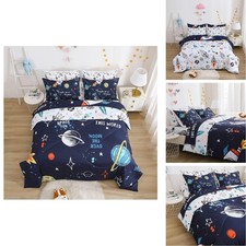 Yasida 7 Piece Planets Bedding Set For Twin Size Comforter Bed In A Bag