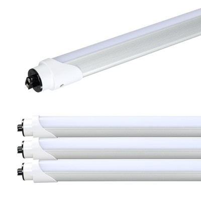 R17D 4FT LED Tube Light 18W 5000K Dimmable, F48T12 CW HO Replacement 4pcs UL