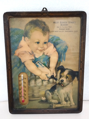 Advertising Picture Artist Charlotte Becker 20th Century Ashtabula Ohio Therm