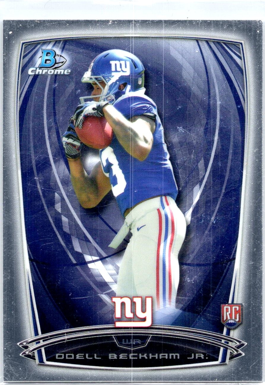 2014 Bowman Chrome #190 Odell Beckham Jr.