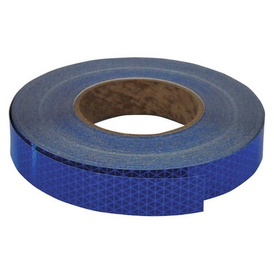 ORALITE 18762 Reflective Tape,W 1 In, L 50 Yd,Blue 4LGL4