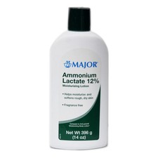 Major Ammonium Lactate 12 Hand and Body Moisturizing Lotion Fragrance Free 14oz
