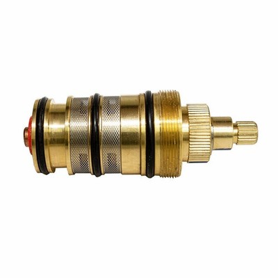 Mischer Einsatz Messing für Thermostat-Armatur 3 Regler Duscharmatur