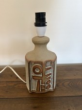 Tremaen Pottery Newlyn Cornwall Hill Small Table Lamp Base Browns