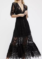 Spell & The Gypsy Collective RHIANNON GOWN Size Small Cover Dress Only