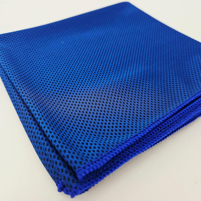 Premium Quality Microfiber Cooling Towel Set, Royal Blue, 2-Pack, 30'' X 12'' Inch