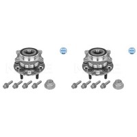 2 Meyle Radnabe MIT Radlager Hinten Passend FüR Hyundai IX35 Tucson KIA Sportage