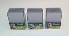 3X ULTRA PRO 3X4 TOP LOADER "SUPER CLEAR - ROOKIE CARD" BRAND NEW