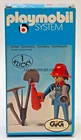 PLAYMOBIL SYSTEM KLICKY FIREFIGHTER 3366 VINTAGE 1975 SEALED NEW IN BOX GIG GEOBRA