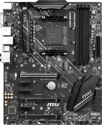 For X470 GAMING PLUS MAX Motherboard Socket AM4 DDR4 ATX Motherboard #zv